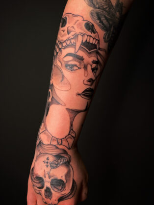Tattoos aus Leipzig von Doro