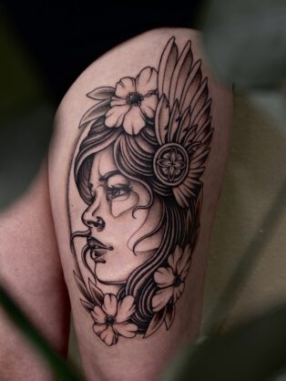 Tattoos aus Leipzig von Doro
